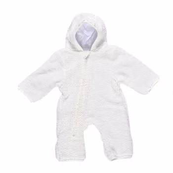 Mini Dreams Teddy Overall Off-White