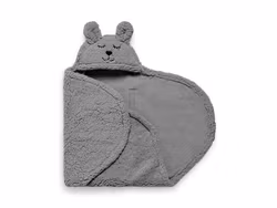 Jollein Wrap Blanket Bunny - Omlottåkpåse Storm Grey