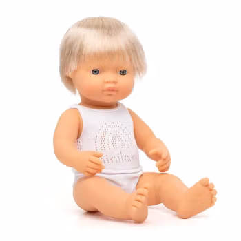 Miniland Docka 38 cm Blond