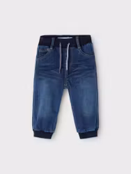 Name It Byxor - NBMBOB DNMTORAS 3698 BRU PANT NOOS Dark Blue Denim