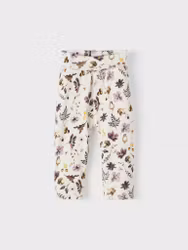 Name It Prematur Byxa - NBNWILLI PANT Peyote Melange/Flowers