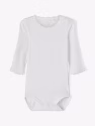 Name It Body -  NBFFIKITA LS BODY Bright White