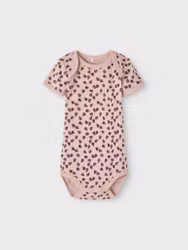 Name It Body -  NBFBODY SS DECO ROSE NOOS
