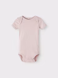 Name It Kortärmad Body - NBFBODY SS VIOLET ICE RAINBOW NOOS