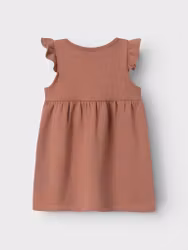 Name It Klänning -  NBFONINA SWEAT SPENCER BRU Light Mahogany
