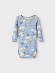 Name It Body -  NBMHOBBIE LS BODY Dusty Blue