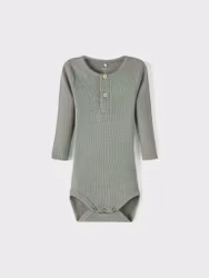 Name It Body -  NBMKAB LS BODY NOOS Laurel Wreath Melange