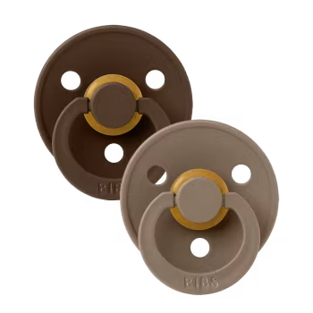 BIBS Colour 2-pack Latex Mocha/Dark Oak
