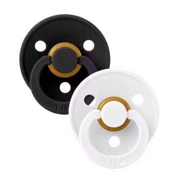 BIBS Colour 2-pack Latex Black/White