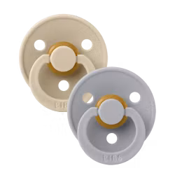 BIBS Colour 2-pack Latex Vanilla/Cloud