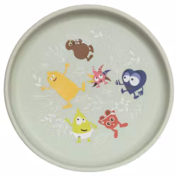 Babblarna - Silikontallrik I Naturen