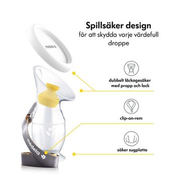 Medela - Bröstmjölksuppsamlare i silikon