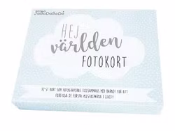 JaBaDaBaDo - Milstolpskort Blå