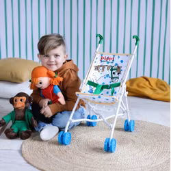 Micki Pippi Långstrump - Pippi Dockvagn Sulky