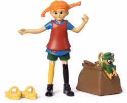 Micki Pippi Långstrump - Pippi & Her Nilsson Figurset