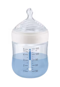 NUK Nappflaska - Nature Sense Nappflaska 150 ml Vit