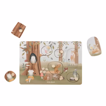 Little Dutch - Wooden Sound puzzle