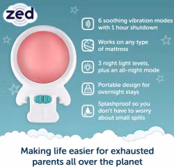 Rockit Zed Vibrerande nattlampa