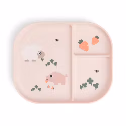 Done By Deer - Foodie compartment plate Tiny Farm