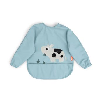 Done By Deer - Sleeved pocket bib Tiny Farm