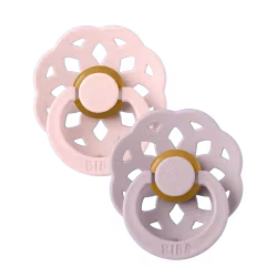 BIBS Boheme 2-pack Latex Blossom/Dusky Lilac