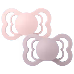 BIBS Supreme 2-pack Silicone Blossom/Dusky Lilac