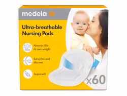 Medela Ultra-breathable Nursing pads 60-pack - Ultra-andningsbara amningsinlägg