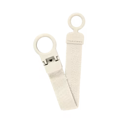 BIBS Pacifier Clip Loop - Ivory