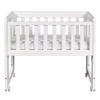 Troll Bedside Crib Oslo Vit