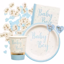 Hisab/Joker Paper Napkins Baby Boy 33*33 cm 16p - Servetter