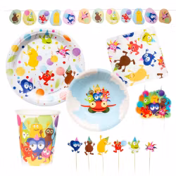 Hisab/Joker Paper cups Babblarna 8p - Engångsmuggar