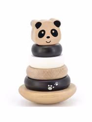 Label Label - Stacking Rings Balance - Black/white