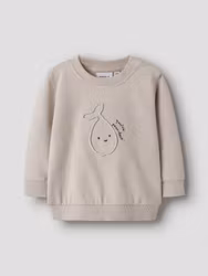 Name It - NBNOPERRY LS LIGHT SWEAT Chateau Gray