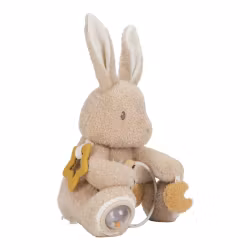 Little Dutch - Newborn Naturals - Activity cuddle bunny