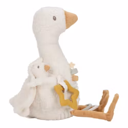 Little Dutch - Newborn Naturals - Activity cuddle goose