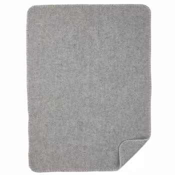 Klippan Yllefabrik - Soft Wool Baby Ullfilt - Grå
