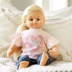 Micki - Jeans och T-shirt - Dockkläder 41-46 cm