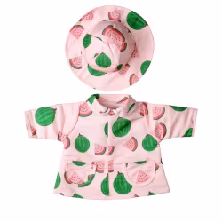 Micki - Regnjacka och hatt - Dockkläder 41-46 cm