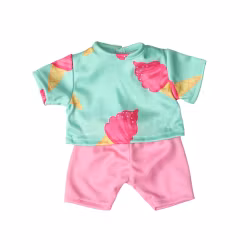 Micki - Shorts och T-shirt - Dockkläder 36-40 cm