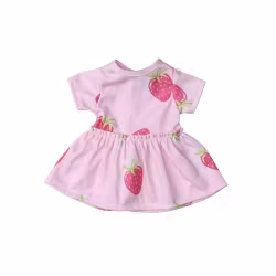 Micki - Klänning - Dockkläder 28-35 cm