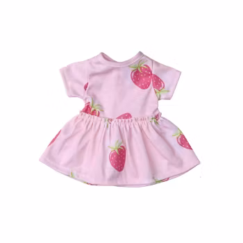 Micki - Klänning - Dockkläder 28-35 cm