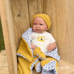 Docka Antonio Juan Gul baby m filt