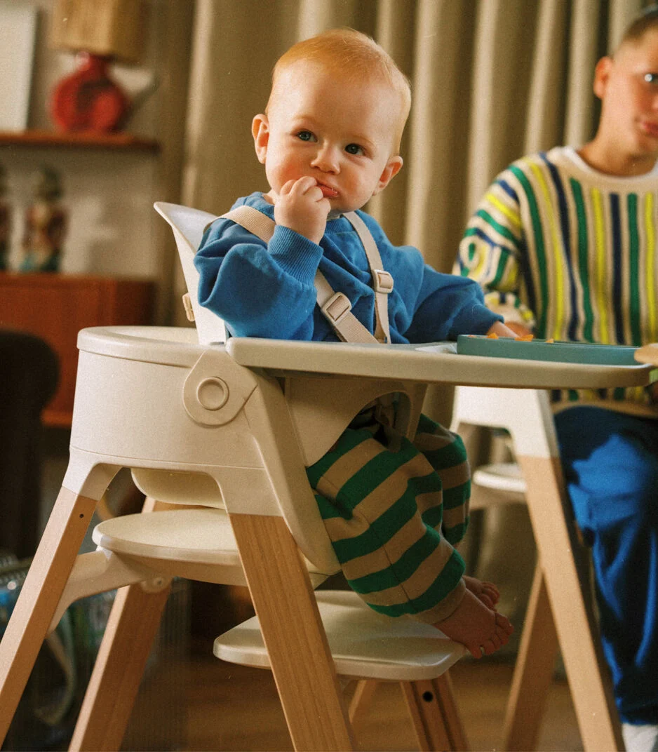 Stokke Steps Bundle - Paket med stol, babyset och bricka