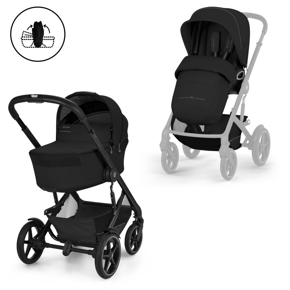 Cybex Talos S Lux Fold Liggdel + Sittdel