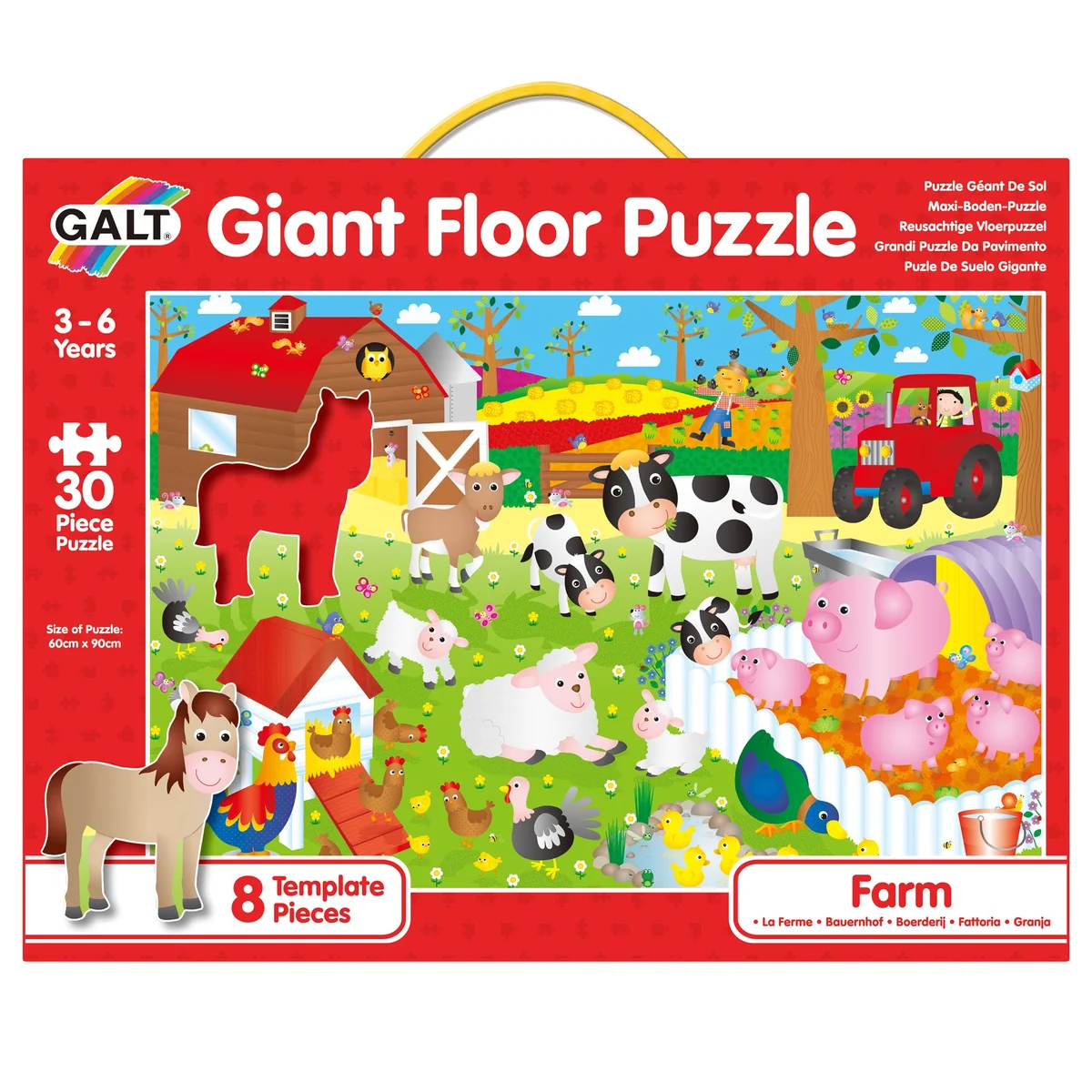 Galt Giant Floor Puzzel Golv Pussel