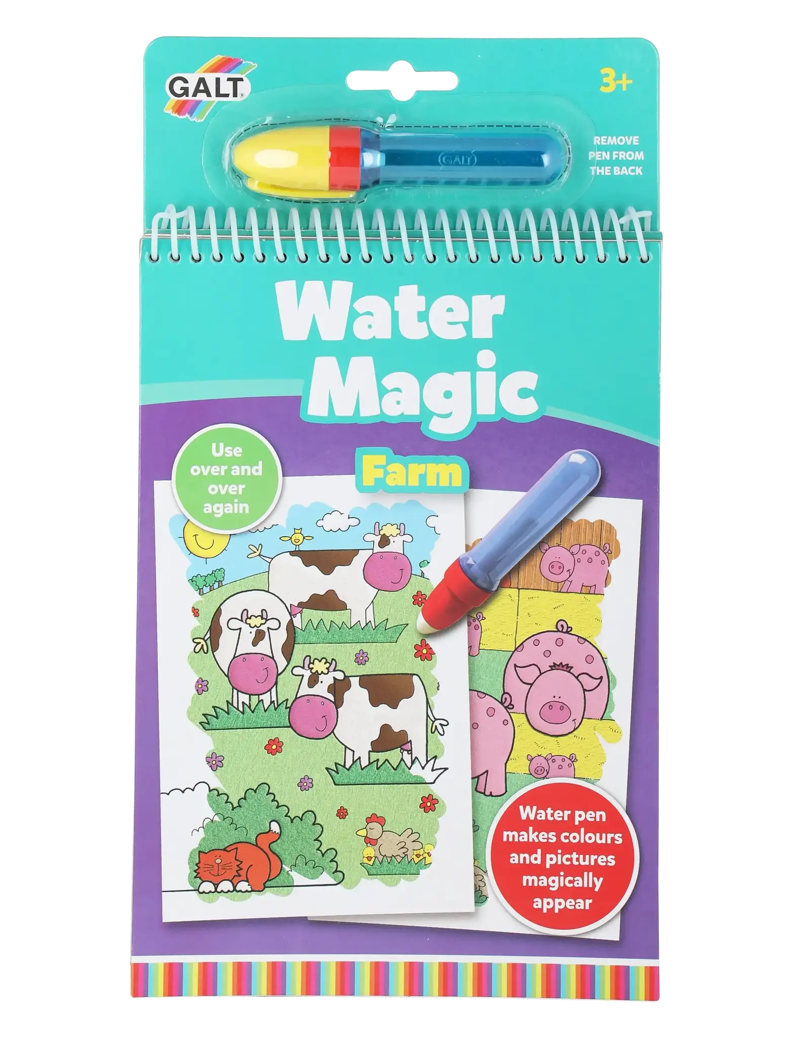 Galt Water Magic Målarbok olika motiv