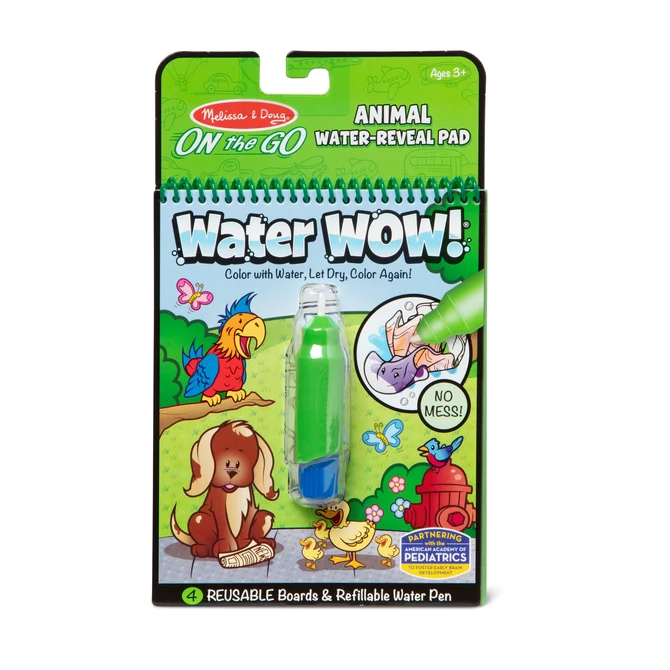 Melissa & Dough Water Wow Målarbok Olika Motiv