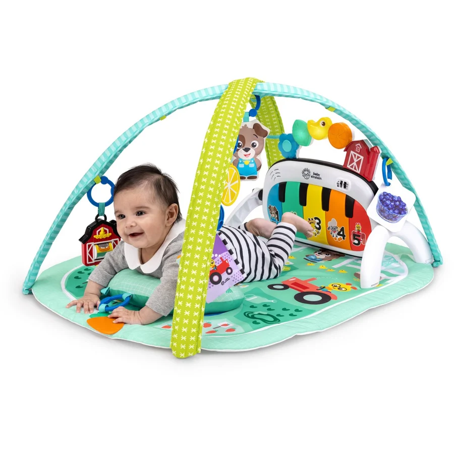 Baby Einstein 4-in-1 Kickin’ Tunes Musical Meadow Musik & Language Discovery BabyGym