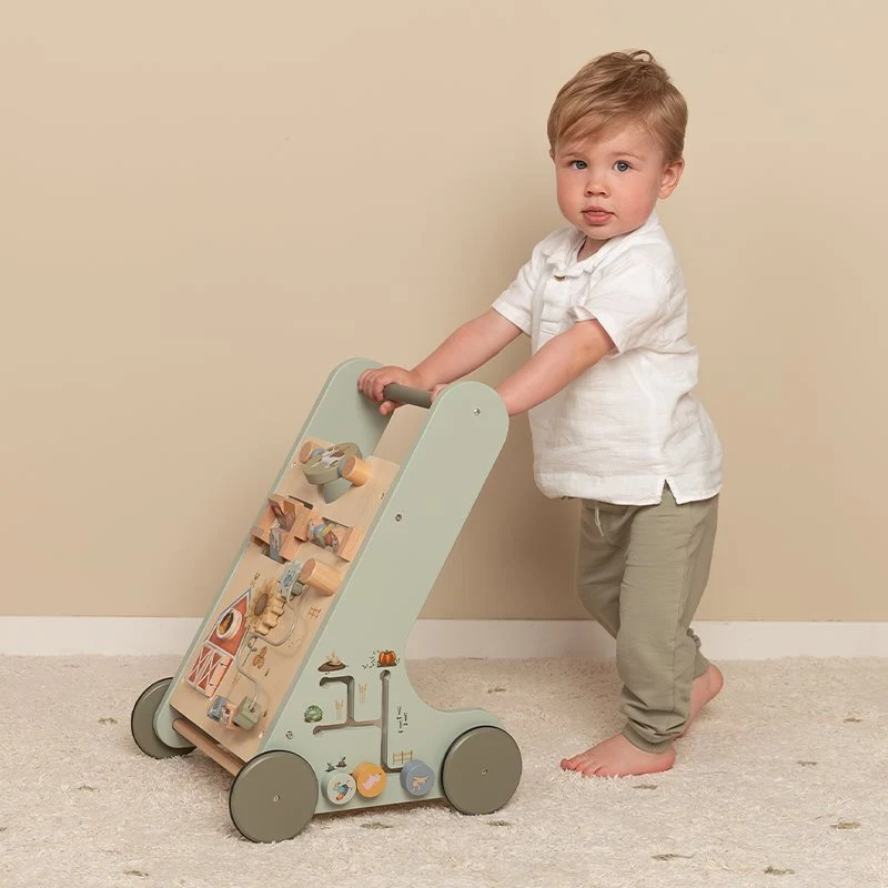 Little Dutch - Little Farm Multi-activity Baby Walker / Lära gå vagn