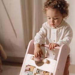 Little Dutch - Flowers & Butterflies Multi-activity Baby Walker / Lära gå vagn